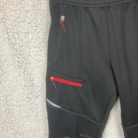 ROCKBROS Bike Pants Mens L Thermal Pockets Zippers Athletic Running Reflective - Picture 5 of 11